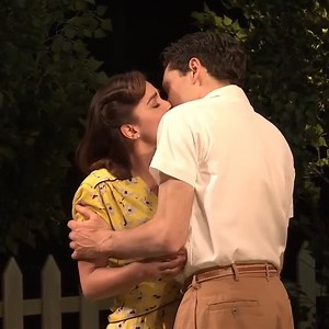 503K views · 7.5K reactions | First kisses can be...tricky  You can watch All My Sons, with Jenna Coleman and Colin Morgan, on National Theatre at Home. | National Theatre | Facebook