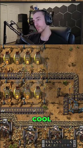 Factorio: Stone to Steel Furnace Upgrade #shorts