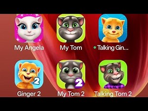 My Talking Tom 2,LILY LOVEBRAI DS, Angala Tomcat,SPRUNKI,Poppy Playtime Angala,Talking Ben !