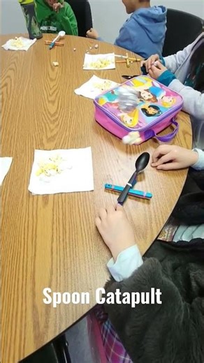 Science Spoon Catapult #science #catapults #easysicence #DIY #craft