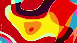 Animated Colorful Abstract background