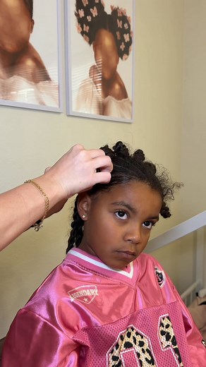 Everybody was asking for our touch up routine so here it is 💓 #kidhairstyles #schoolhairstyles #curlyhairstyles #curlyhairtutorial #hairtouchup #hairrefresh #blackgirlhairstyles #mixedgirlhairstyles | Curly girl hairstyles