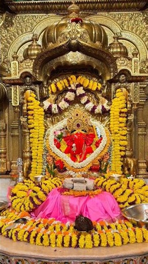 सिद्धिविनायक गणपति मंदिर मुंबई | आज का लाइव दर्शन | Siddhivinayak Ganpati Live Darshan Ganesh Aarti