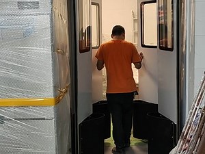 304不锈钢自由防撞门 单双开防撞门 超市冷库无尘车间双向自由门 佛山聚德福门业有限公司