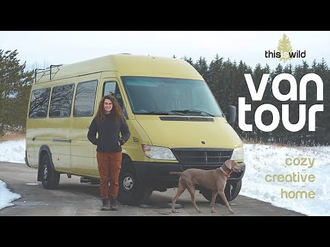 VAN TOUR | WOMAN BUILDS DIY SPRINTER FOR VAN LIFE