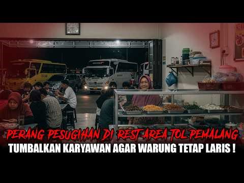 JANGAN MAKAN DISINI ❗ Warung Di Rest Area Tol Pemalang Pakai Ludah Genderuwo Biar Laris Manis !
