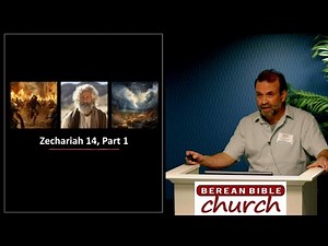 Jesus' Last Days Splitting of the Mount of Olives (Zech 14:1-4) - Bob Cruickshank (2024 Conference)