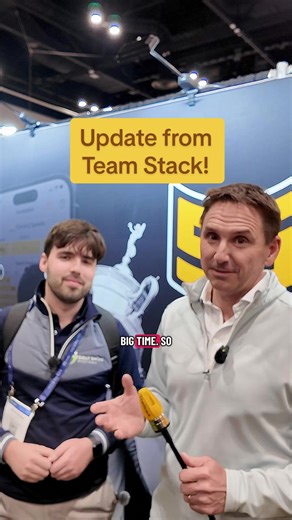 Great catching up with the team from TheStack at the @PGA Show! 🙌 Big news for Android fans — the Stack app is coming to Android devices soon! 📲🔥 Want to unlock serious speed training? Get TheStack from GSS today! 💪⛳️ #golf #golfpractice #golftraining #golfswing #indoorgolf