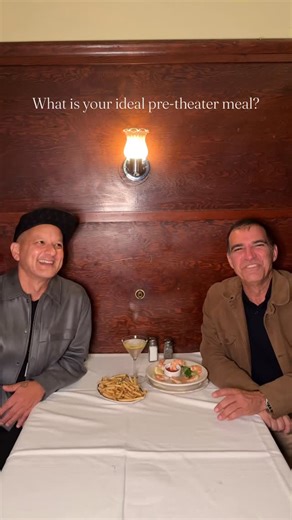 35 reactions | Peter and Sean San Jose share their ideal pre-theater meal at Sam’s, which, by the way, is a great idea for a night out on the town. We love to support the arts here at Sam’s and firmly believe everyone should experience live theater, music, movies, really anything - ideally with some oysters and martini under your belt! #samsgrillsf #theater #theaterdinner #sflocal #treatyourself #bayarea | Sam's Grill and Seafood Restaurant | Facebook