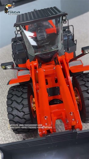 Virtually no after-sales issues! Let’s take a full tour of the 1:14 ZW370 metal hydraulic loader.#rc