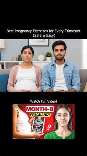 Best Pregnancy Exercises for Every Trimester (Safe & Easy)