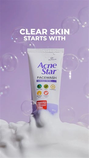 AcneStar | Fresh skin begins at the core, and users seeing visible freshness and cleaner skin, AcneStar Face Wash is your first step in #TheClearCode... | Instagram