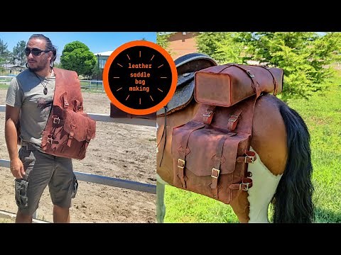 Horse Saddle Bag Making. Saddle Bag Pattern