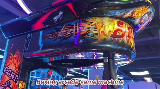 Street Amusement Boxing Punch Machine Arcade Punching Machine Outdoor Ultimate Big Punch Boxing Game Machine