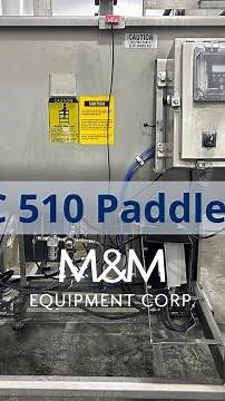 AMFEC 510 Paddle Blender- Item # 9216- M&M Equipment Corp.