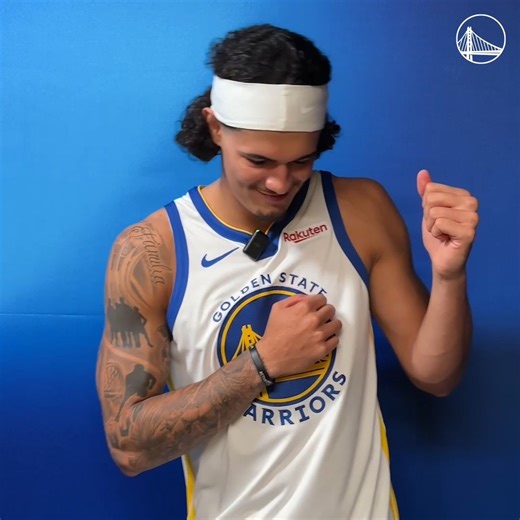 No context, just Gui being Gui 🤝 | Golden State Warriors