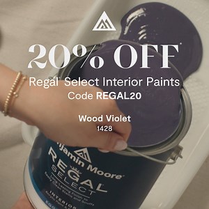 9.9K views · 115 reactions | Discover our most popular paint! From now through September 28, shop at your locally owned store or use promo code REGAL20 in your cart to save 20%* on up to three gallons of Regal® Select Interior paint. *See site for terms. | Benjamin Moore | Facebook