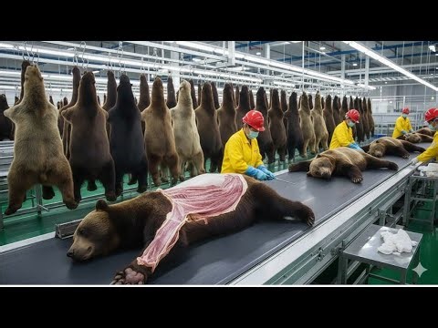 Inside the Bear Leather Factory : How Bear Leather Becomes a $10,000 Luxury Items – Full Process