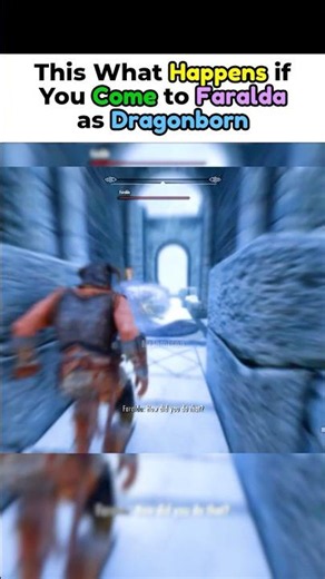 This is What Happens if You Come to Faralda as Dragonborn - Skyrim