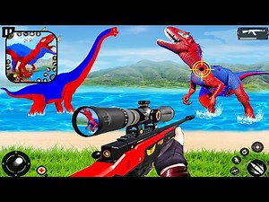 Dino Hunter 3D Shooting Games Android Gameplay