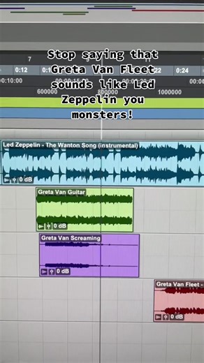 Greta Van Fleet vs Led Zeppelin Mashup