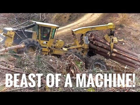 Extreme logging- getting creative in tough ground