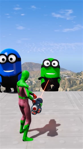 GTA 5 Epic Water Ragdolls Spiderman Jump/Fails Ep 2817 #shorts​