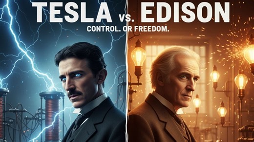Tesla vs. Edison – The War of Currents That Shocked the World #TeslaVsEdison #WarOfCurrents #HistoryBeforeSleep #HistoricalStories #CinematicHistory Two men. One dream. A war that changed the world forever. In this video, we dive deep into the electrifying rivalry between Nikola Tesla and Thomas Edison — the dreamer and the businessman, the visionary and the showman. Their battle for the future of electricity — AC vs DC — wasn’t just about science. It was about power, ego, and legacy. Discover h