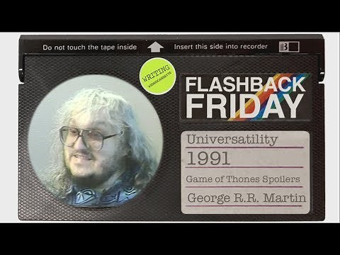 Flashback Friday - George R.R. Martin Interview (1991)