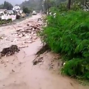 Tracking Hurricane Elsa yesterday in Jamaica 😔 Check out this video from Pamphret in St. Thomas, Vinyard town St Andrew The road is impassable and Halfway Tree. Repost from @tvjnews #TrackingElsa #TrackingElsaJa | Little Jamaica Caribbean kitchen