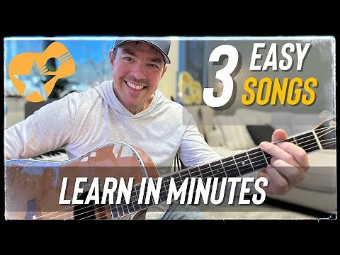 3 Easy Acoustic Guitar Country Songs For Beginners (Learn In Minutes)
