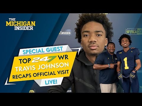 Michigan Recruiting Insider (LIVE) - with guests Travis & Tiffany Johnson; Victors Weekend preview