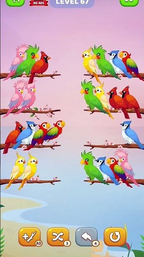 Setup of bird's complete (Level 67)