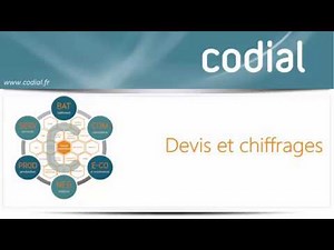 CODIAL - Devis et chiffrage