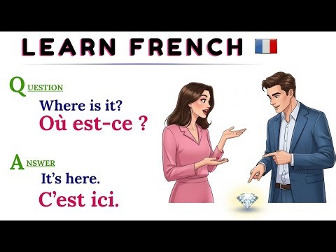 Useful FRENCH Dialogues between 2 (two) Friends | Learn French: Easy Friends | Apprendre le français
