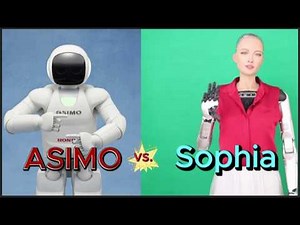 Which robot is more advanced, Sophia or ASIMO Robot?
