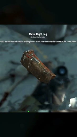 Fallout 4 | Armor | Safecracker Metal Right Leg
