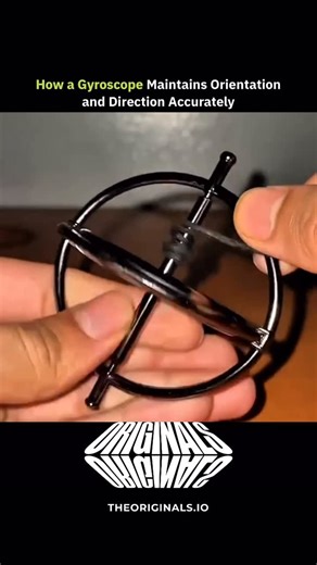 Swami Sharan Nagar on Instagram: "A gyroscope uses a spinning wheel or disc to measure or maintain orientation and direction. The spinning motion resists changes to its position, giving it stability. You see gyroscopes in airplanes for flight control, in ships for steering accuracy, in smartphones for motion detection, and in spacecraft for precise navigation. This resistance to tilting makes them essential for keeping systems stable and reliable in movement. via: gyroscopio/tt #facts #knowledge