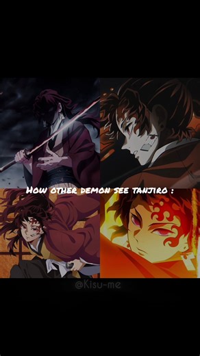 How Akaza sees Tanjiro 😭[ Let the world burn for you 😩] #demonslayer #akaza #uppermoons #yoriichi