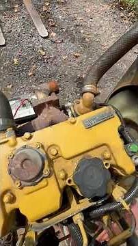 Caterpillar C1.1 Diesel Engine Cold Start #caterpillar