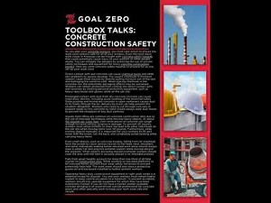 Toolbox Talk Series: Concrete Construction Safety