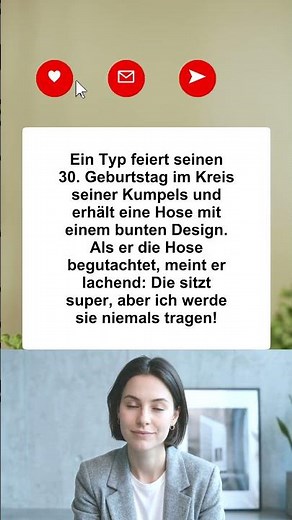 Buntes Geburtstagsgeschenk #witze #humor #komödie #lachen #lustig #spass #deutschland #shorts #Witze