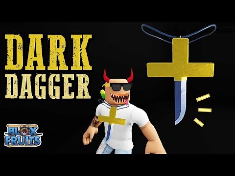 DARK DAGGER SHOWCASE - Roblox Blox Fruit Turkish (DARK BLADE ALL SKILLS)