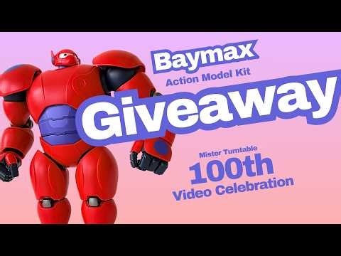 Baymax Big Hero 6 Action Model Kit GIVEWAY – 100th Video Celebration