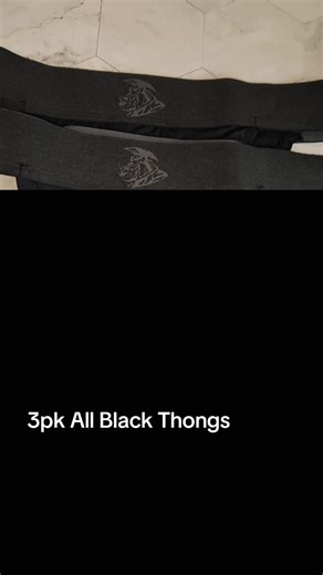 Comfort and Style with All Black Thongs for Men