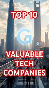 Top 10 Most Valuable Tech Companies Shaping Our Digital Age! 💻📱