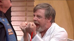 537K views · 8K reactions |  WE FOUND A LOST Star Wars CLIP!  Luke Skywalker (Mark Hamill) tries to get past Randy (Stephen Colbert), the keeper of the guest list at the Mos Eisley Cantina in this unearthed Star Wars Movies clip. | The Late Show with Stephen Colbert | Facebook