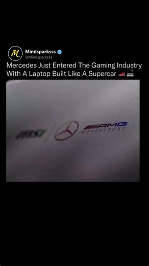 mindsparksss | This isn't a gaming laptop with a logo slapped on it, it's motorsport engineering translated into silicon.🔥⚙️ Mercedes-AMG Motorsport... | Instagram