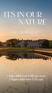 Lough Erne Resort invites you to be at one with nature this Spring. Starting from £169 per room, enjoy a luxurious overnight stay in a luxury guest room with a lakeside breakfast the next morning. | Lough Erne Resort | Facebook