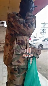 165K views · 6.3K reactions | Hungry SSPDF Soldier Rejects Money from Stranger, Thinking It’s a Prank A South Sudanese soldier refused to accept money from a well-wisher, thinking it was a prank. After being convinced, he accepted the offer and was urged to buy food for his family. The soldier later expressed his gratitude, revealing that his family had gone without food for three days. | Voice of Juba | Facebook